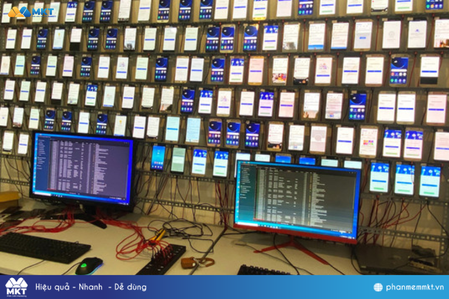 Giả lập Phone Farm để làm gì?