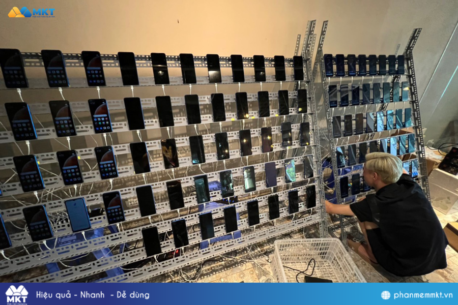 Giả lập Phone Farm để làm gì?