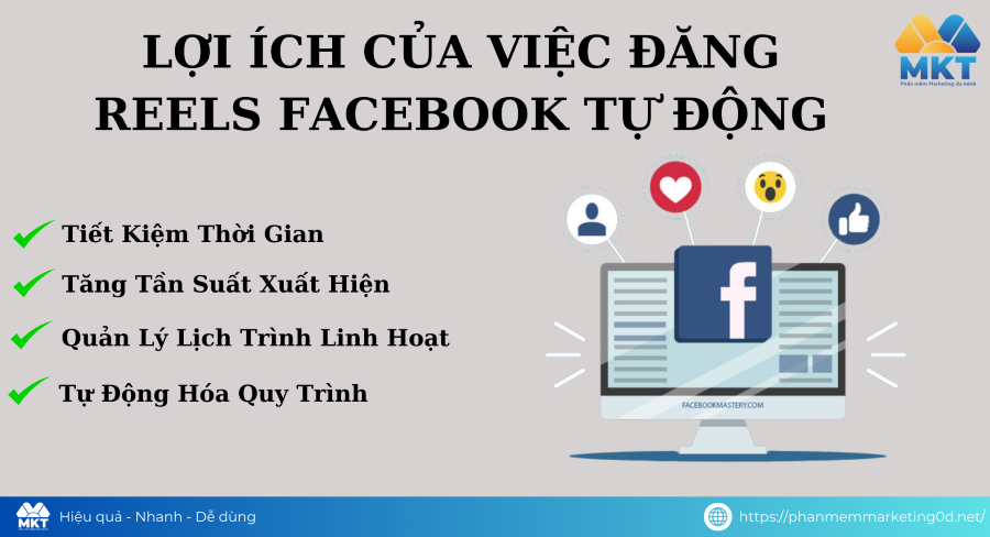 Đăng reels facebook tự động