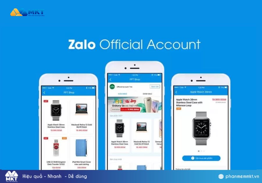 Cách bán hàng trên Zalo Official Account (OA)