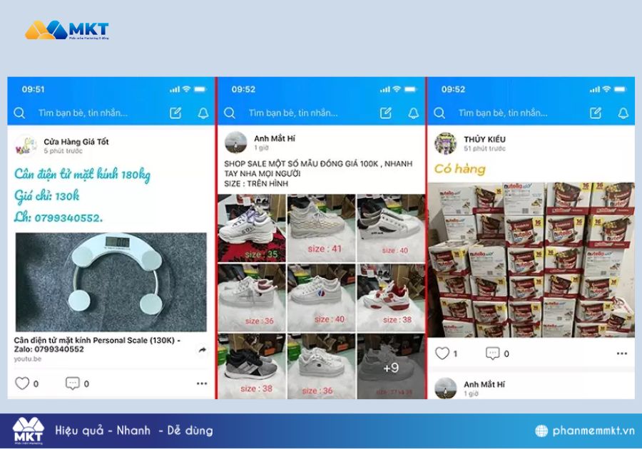 Bán hàng trên Zalo cá nhân