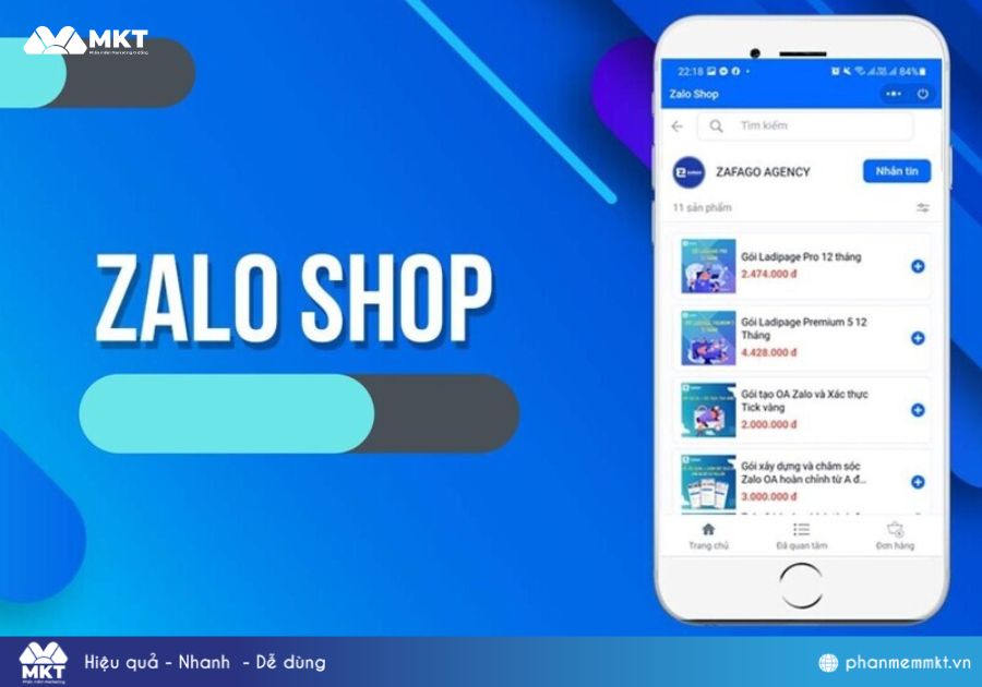 Cách bán hàng trên Zalo Shop và Zalo Page